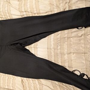 Champion Black Lace-Up Leggings